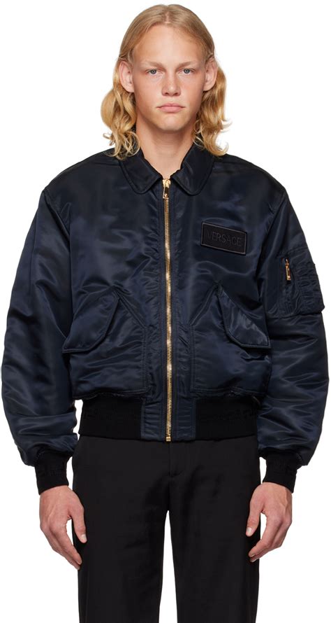 Versace bomber jacket in nylon 